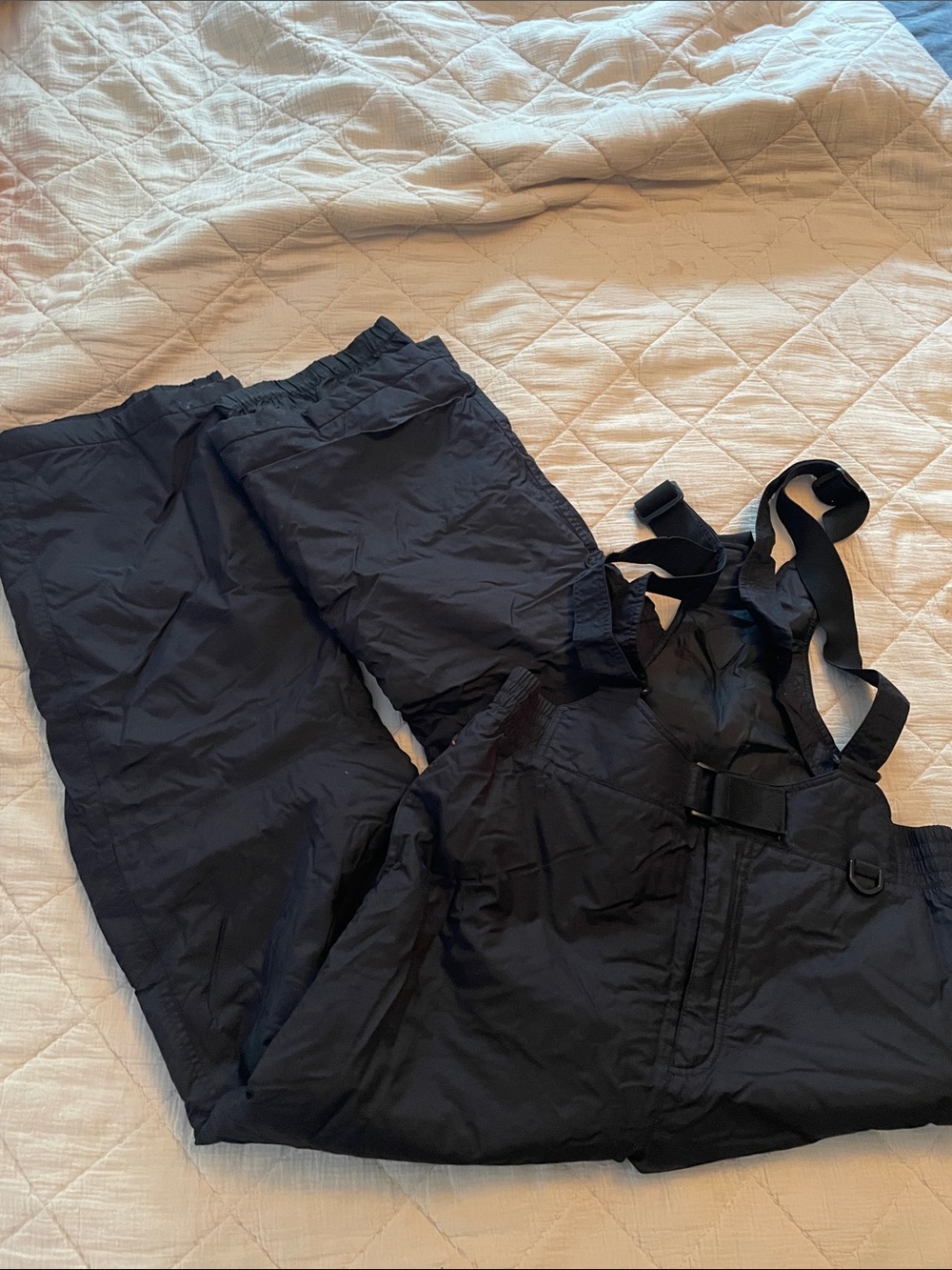 Pacific Trail Black Insulated Snow Bibs